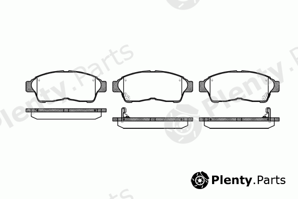  ROADHOUSE part 2402.02 (240202) Brake Pad Set, disc brake