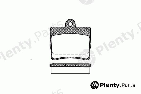  ROADHOUSE part 2630.00 (263000) Brake Pad Set, disc brake