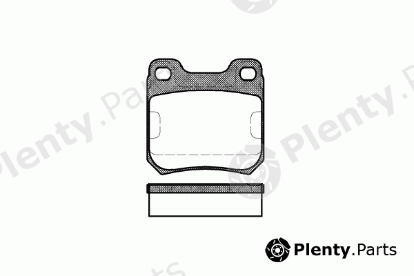  REMSA part 0239.40 (023940) Brake Pad Set, disc brake