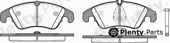  REMSA part 1304.10 (130410) Brake Pad Set, disc brake