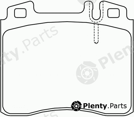  PAGID part T1049 Brake Pad Set, disc brake