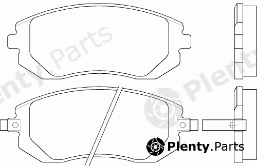  PAGID part T1331 Brake Pad Set, disc brake