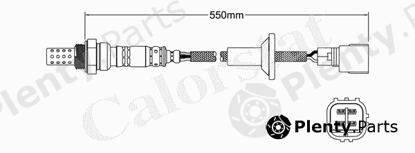  CALORSTAT by Vernet part LS140676 Lambda Sensor