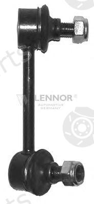  FLENNOR part FL0933-H (FL0933H) Rod/Strut, stabiliser