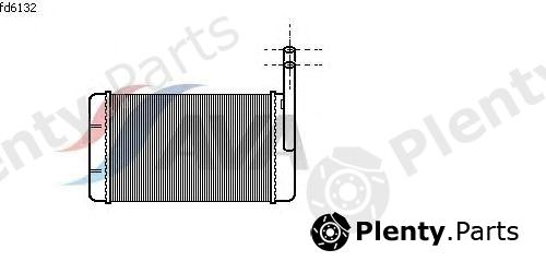  AVA QUALITY COOLING part FD6132 Heat Exchanger, interior heating