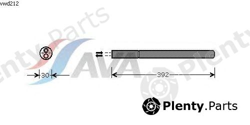  AVA QUALITY COOLING part VWD212 Dryer, air conditioning