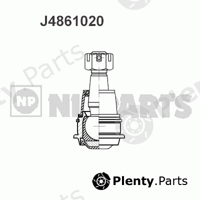  NIPPARTS part J4861020 Ball Joint