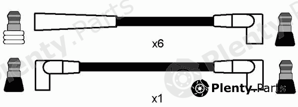  NGK part 5403 Ignition Cable Kit