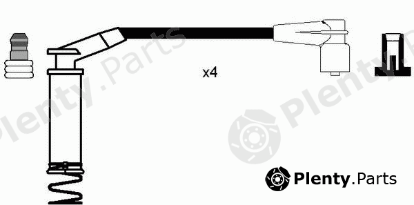  NGK part 0804 Ignition Cable Kit