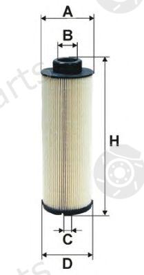  FILTRON part PE977/2 (PE9772) Fuel filter