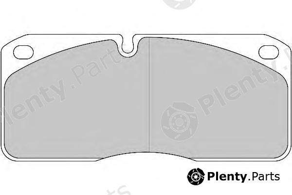  BERAL part 2906722004017214 Brake Pad Set, disc brake