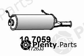  ASSO part 10.7059 (107059) End Silencer