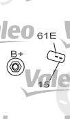  VALEO part 436487 Alternator