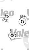 VALEO part 436740 Alternator