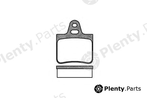  WOKING part P0023.00 (P002300) Brake Pad Set, disc brake