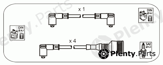  JANMOR part AFS51 Ignition Cable Kit