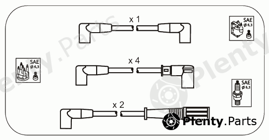  JANMOR part AM30 Ignition Cable Kit