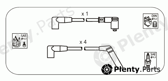  JANMOR part AM62 Ignition Cable Kit
