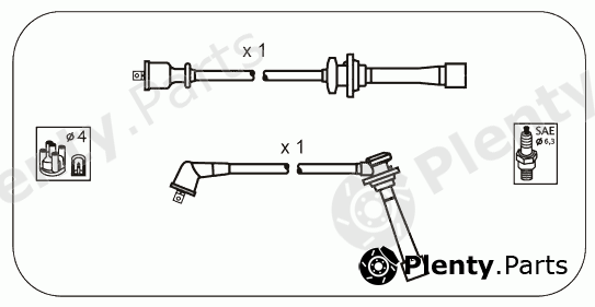  JANMOR part JP137 Ignition Cable Kit