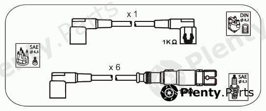  JANMOR part M4 Ignition Cable Kit