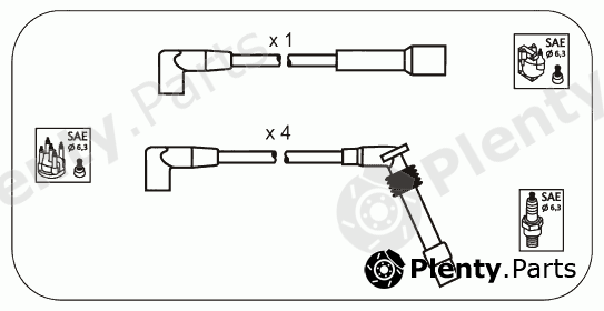  JANMOR part ODS228 Ignition Cable Kit
