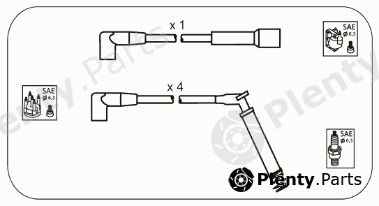  JANMOR part ODS232 Ignition Cable Kit
