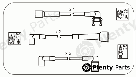  JANMOR part RB21 Ignition Cable Kit