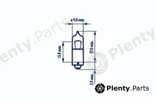  NARVA part 17835 Bulb, interior light