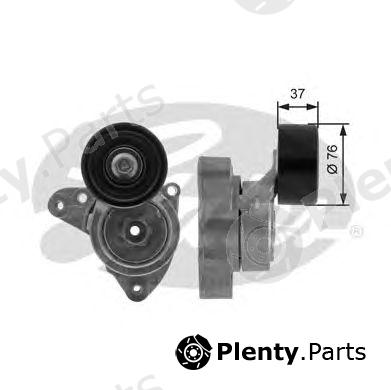  GATES part T38278 Tensioner Pulley, v-ribbed belt