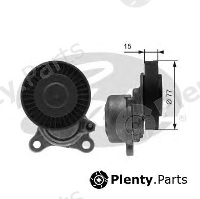  GATES part T38441 Tensioner Pulley, v-ribbed belt