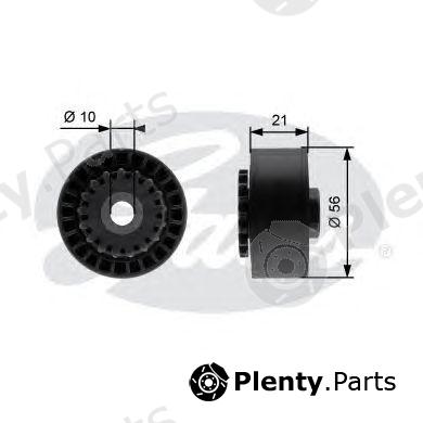  GATES part T39056 Tensioner Pulley, v-ribbed belt