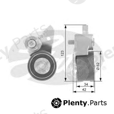  GATES part T41098 Tensioner Pulley, timing belt