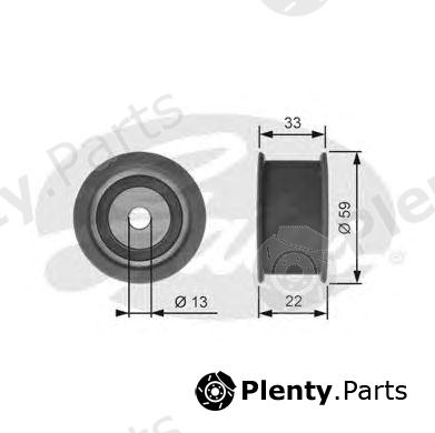  GATES part T41101 Deflection/Guide Pulley, timing belt
