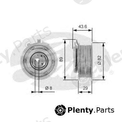  GATES part T43010 Tensioner Pulley, timing belt