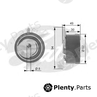  GATES part T43022 Tensioner Pulley, timing belt