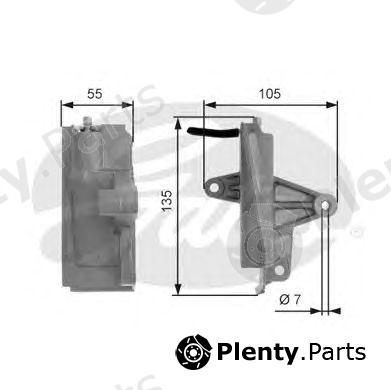  GATES part T43030 Vibration Damper, timing belt