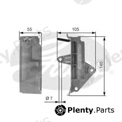 GATES part T43031 Vibration Damper, timing belt
