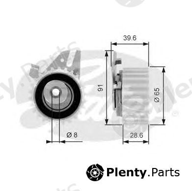  GATES part T43043 Tensioner Pulley, timing belt