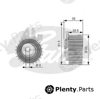  GATES part T43044 Tensioner Pulley, timing belt