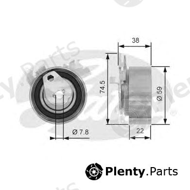  GATES part T43053 Tensioner Pulley, timing belt