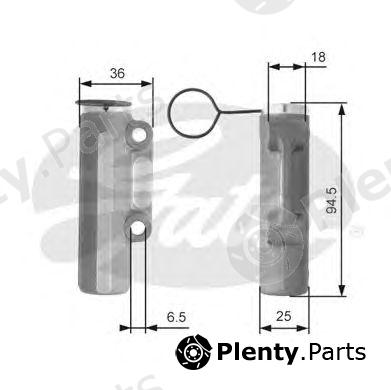  GATES part T43073 Vibration Damper, timing belt