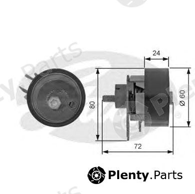  GATES part T43149 Tensioner Pulley, timing belt