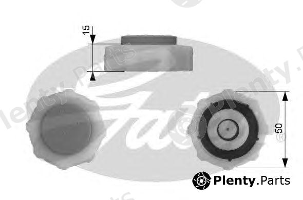  GATES part RC209 Cap, radiator