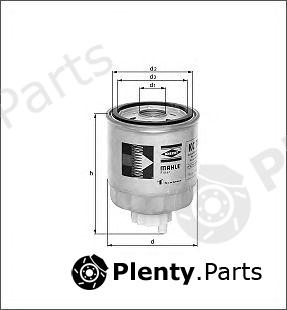  KNECHT part KC189 Fuel filter