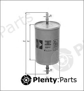  KNECHT part KL196 Fuel filter