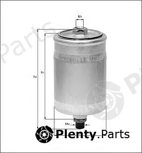  KNECHT part KL38 Fuel filter