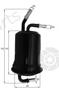  KNECHT part KL487 Fuel filter