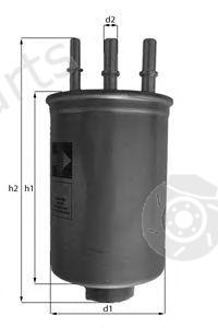  KNECHT part KL505 Fuel filter