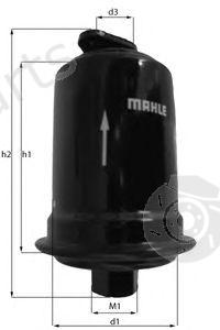  KNECHT part KL508 Fuel filter