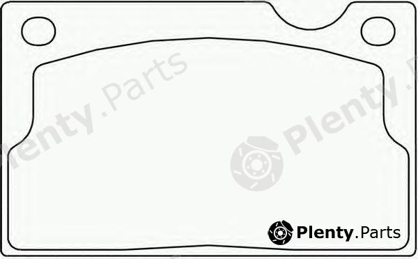  TEXTAR part 2015302 Brake Pad Set, disc brake